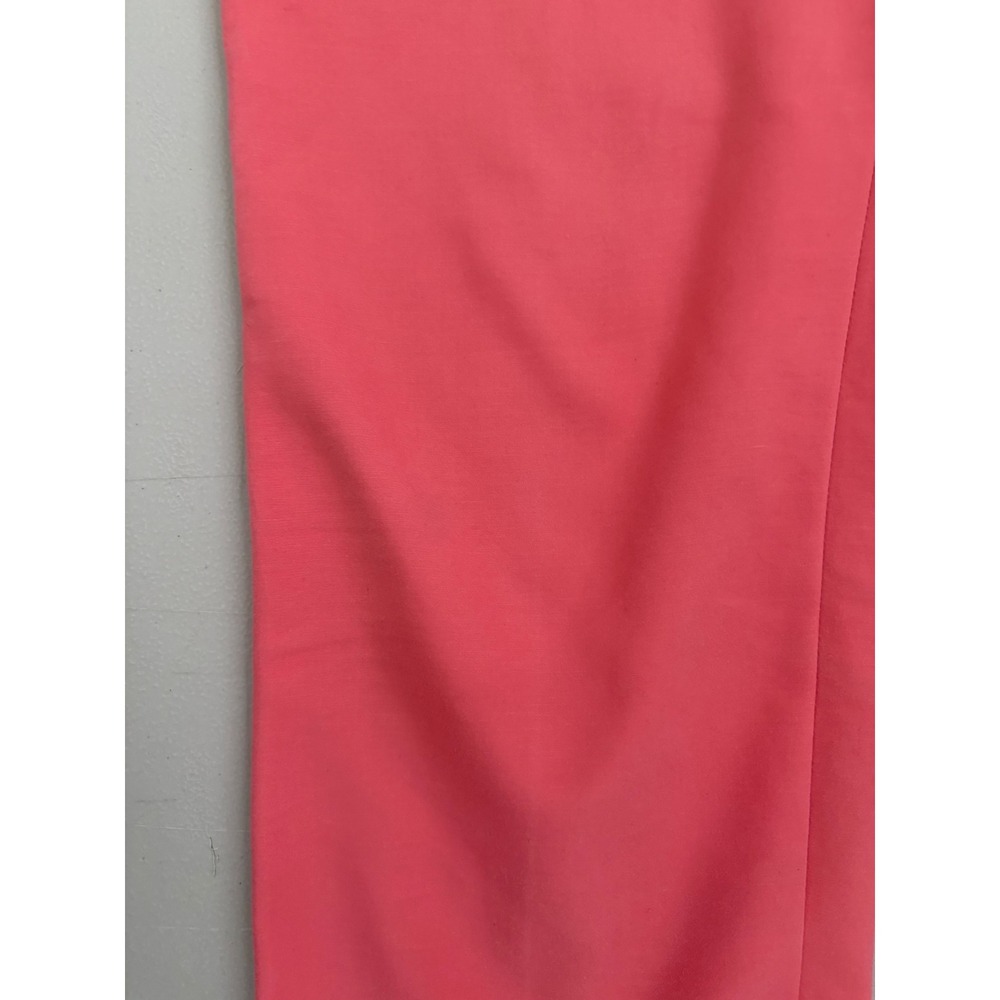 Club Monaco Womens Coral Pink Straight Leg Dress Pants Trousers Sz 6 Career Work - Picture 12 of 12